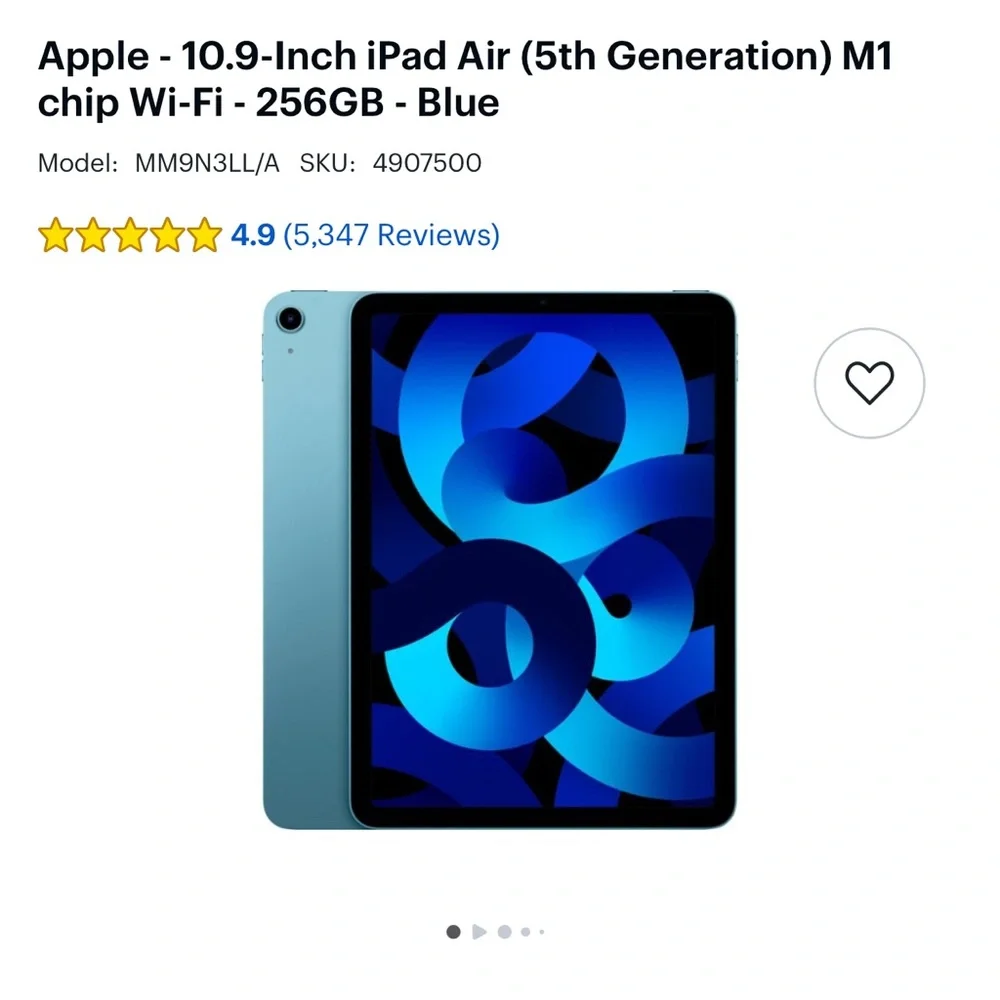 Bought new from apple but used a couple of times.